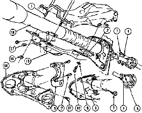 steering column detail for 1967 GTO