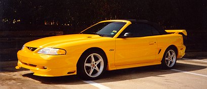 COBRA R rims on the car for pics only!