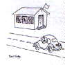 A VW Beetle in a Schoolbook