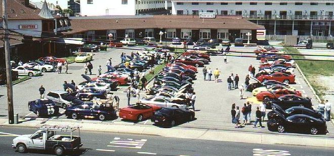 Aerial shot from The East Coast Gathering V, 1999 - Click for Pictures