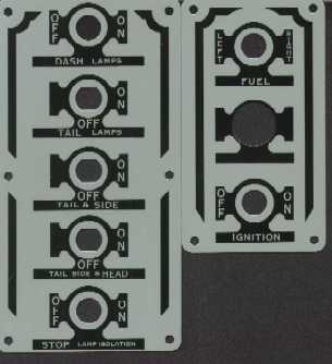 switch dashboard plates