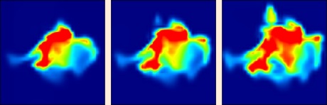 Flame kernel development in 3D