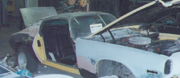 1971 Camaro body filler