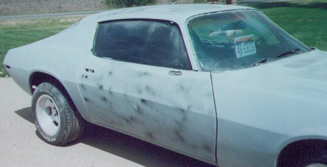 1971 Chevy Camaro with primer again