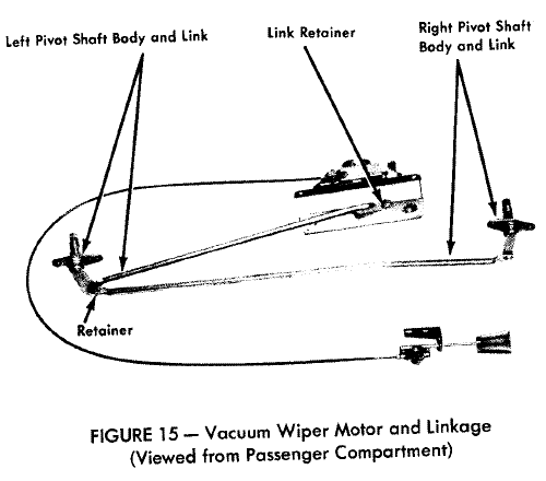 Vacuum wiper setup