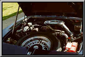 Finished engine compartment