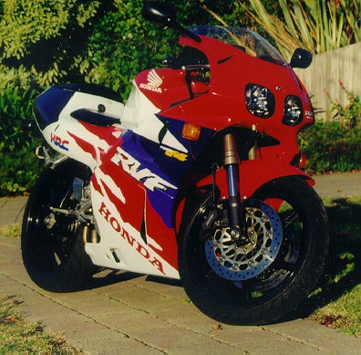 Learn to recognise this so when I ride around the outside of you, you'll know who I am!