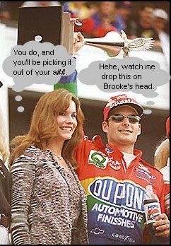 Jeff Gordon and ex-wife Brooke