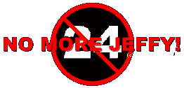 Jeff Gordon NO MORE JEFFY Logo
