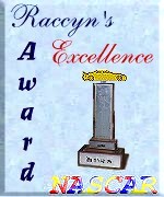 Raccyn Award!!!