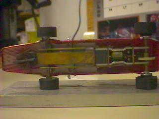 motor and chassis of turbine