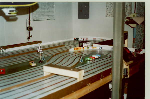 lap counter bridge w/lights