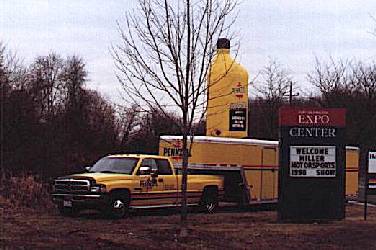 Outside the arena