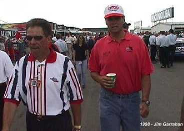 DW and brother Mike at Pocono