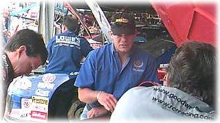 Steve with the Goodwrench crew