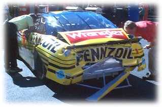 Pennzoil car after Friday practice