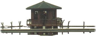 South Korean guard post along the DMZ
