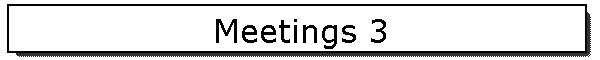 Meetings 3