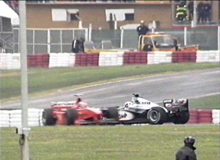 That's ballsy driving Michael.