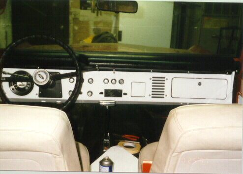 Powder coated Dash