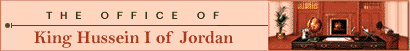 The office of HMK Hussein I of Jordan