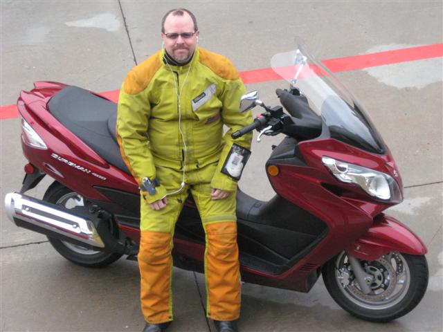My new 2008 Burgman 400.  My owners manual actually says an400k8