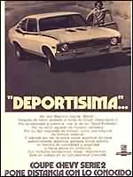 Chevrolet Coup&eacute; Serie 2 - Argentina 1973