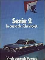 Chevrolet Coup&eacute; Serie 2 - Argentina 1974