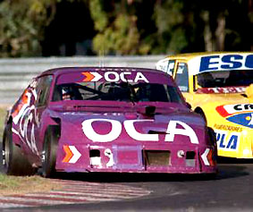 El auto de Juan M.Traverso, campe&oacute;n en 1995, 96 y 97.