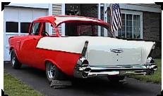 View of drivers side quarter panel