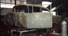 Stripped, primed & ready for bodywork