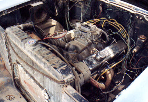 .400 smallblock Chevy engine
