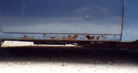 Rusty Rockerpanel