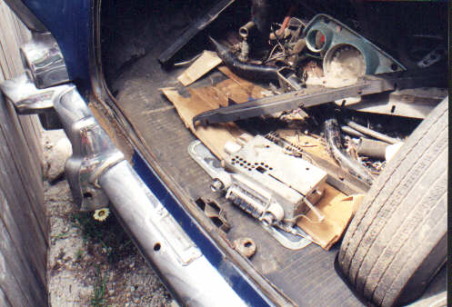 Goodies were found in the trunk!