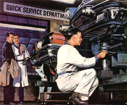 Old time garage