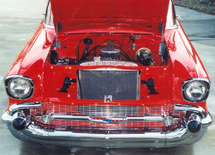 Project '57 with the hood up