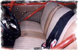 Interior of Pro-Street '57 Chevy