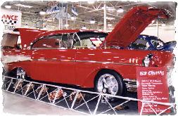 Another red '57 Chevy....looking great!