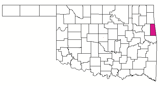 State Map with county that Cookson Hill is found in