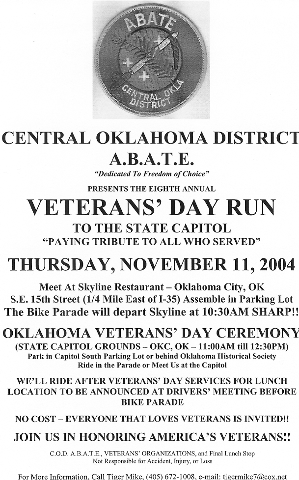 Veterans Day Run