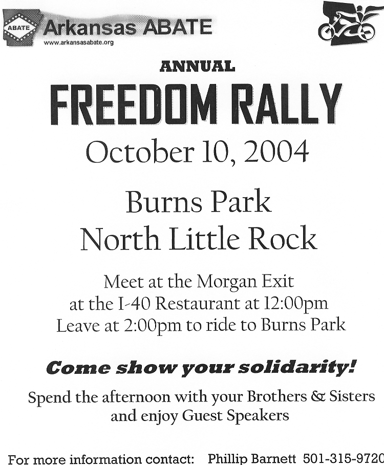 Annual Freedom Rally