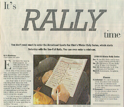 Duluth News-Tribune article, pt. 2