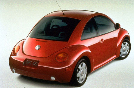 The new Volkswagen Beetle