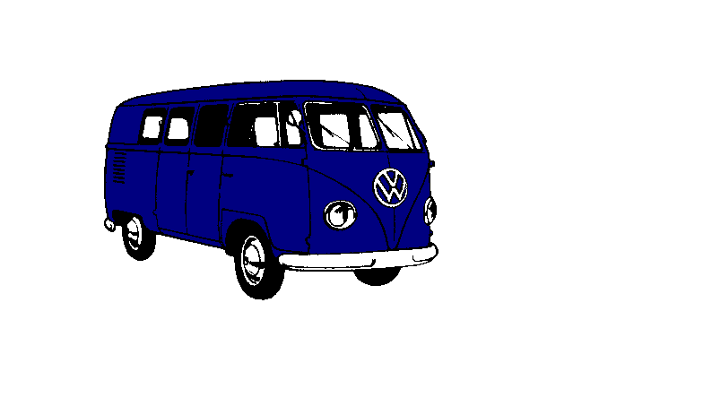 Kombi blue