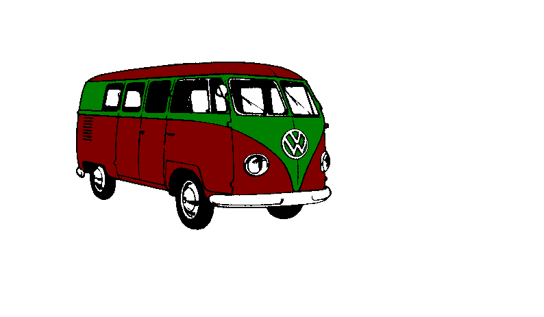 Kombi brown and green