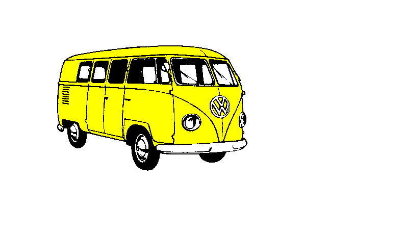 Kombi yellow