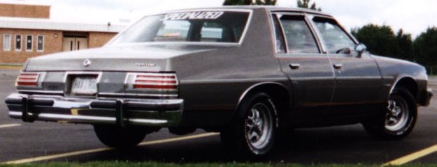 Jason's 79 Catalina rear.