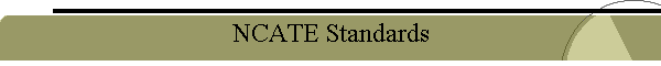 NCATE Standards