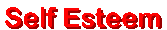 self esteem