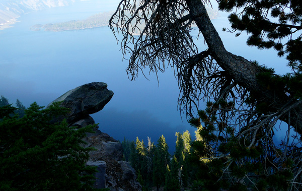 Nature's art at Crater Lake.